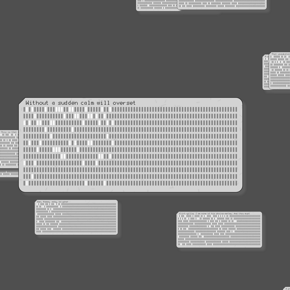 Romeo and Juliet on Punched Cards (Free) #112