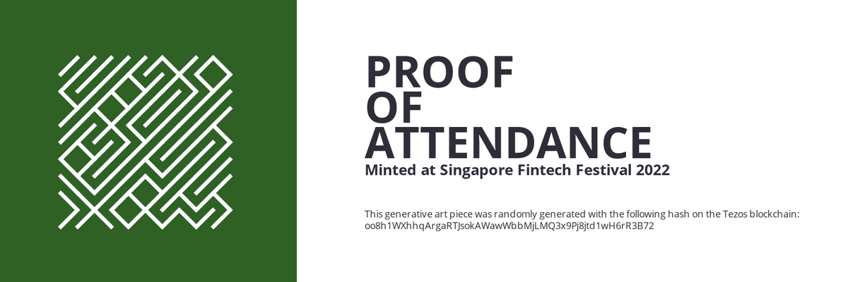 SFF2022 Proof of Attendance Token #141