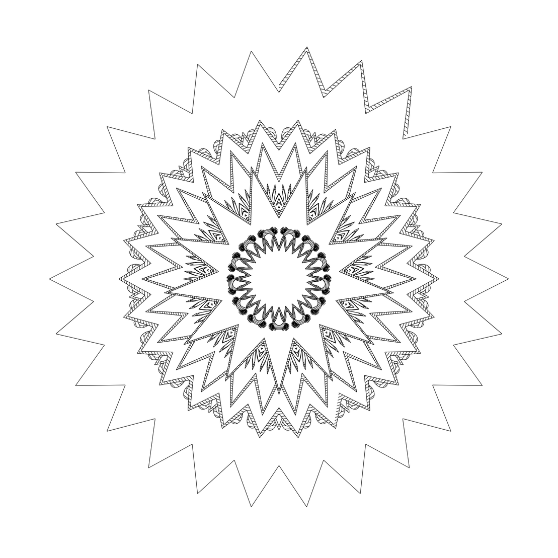 LL21 Mandala #58