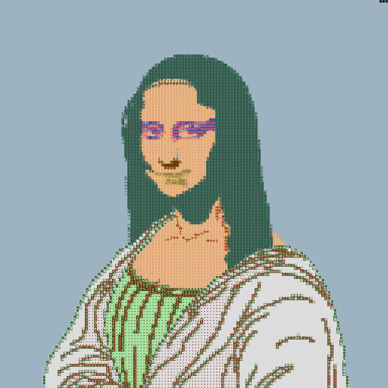 DOS Mona Lisa  #5