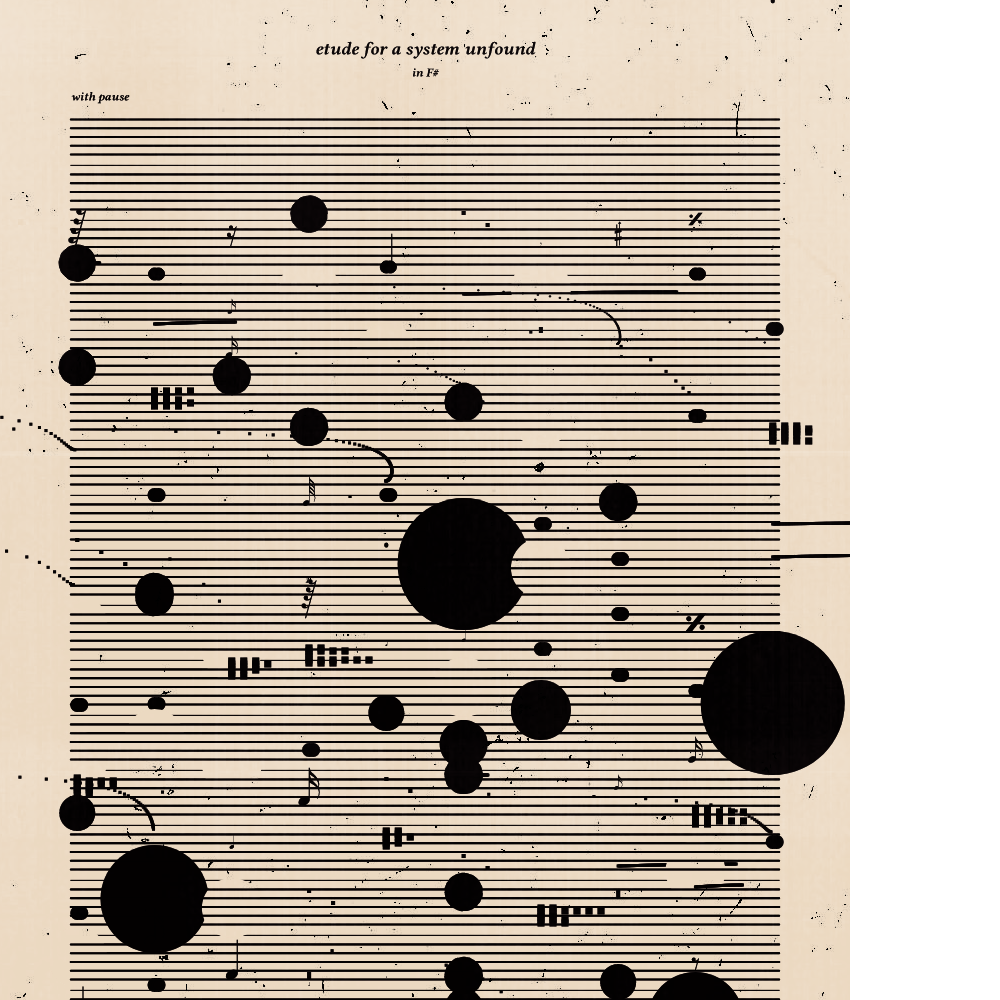 etude for a system unfound #101