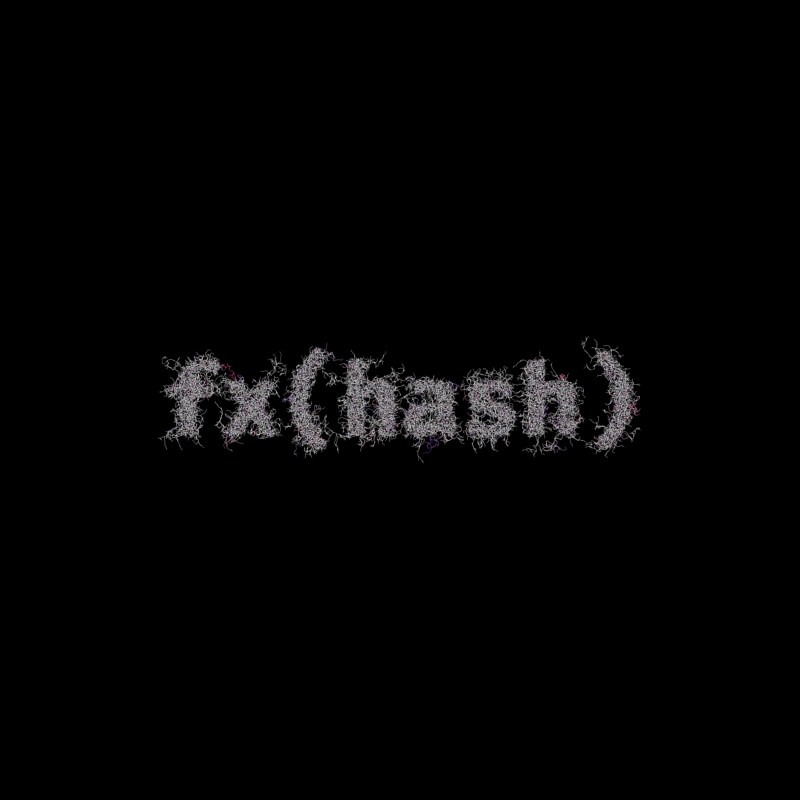 FXHASH Logo with Features #302