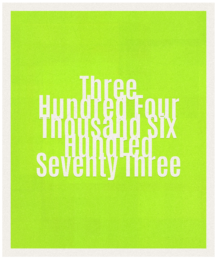 Count #304673