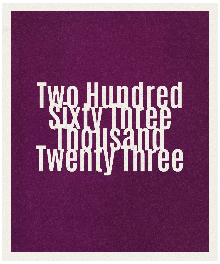 Count #263023