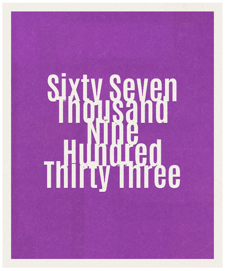 Count #67933