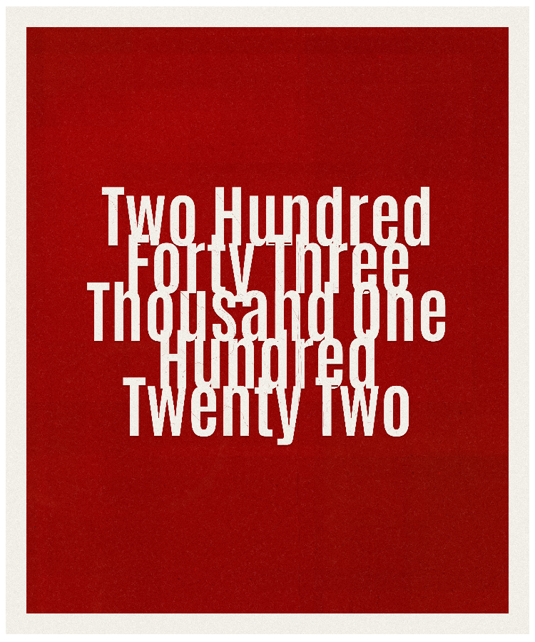 Count #243122