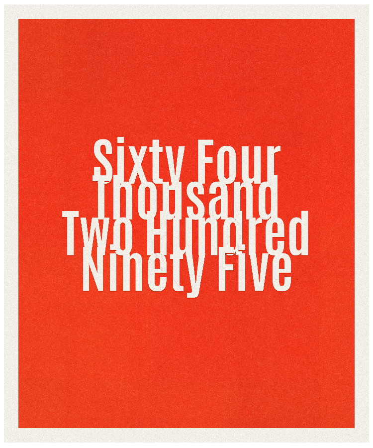 Count #64295