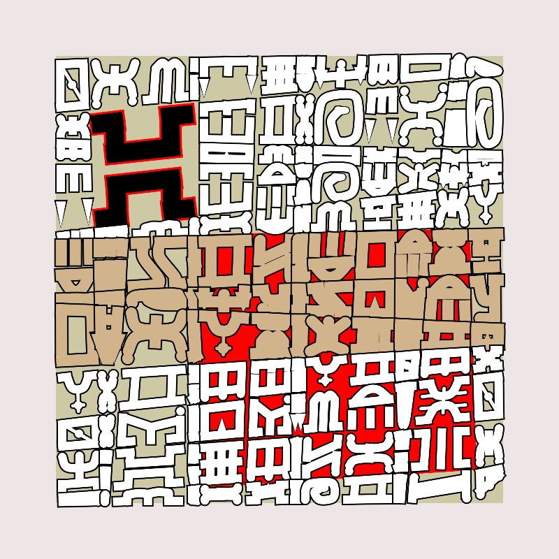 "Alphabetic ancestral signs" - (Matrix v3) #61