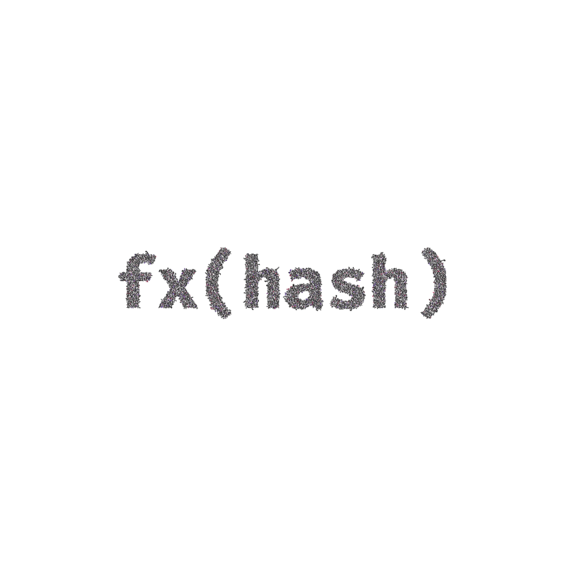 FXHASH Logo with Features #453