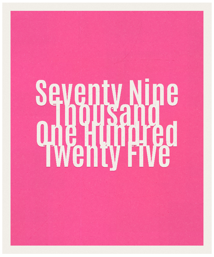 Count #79125