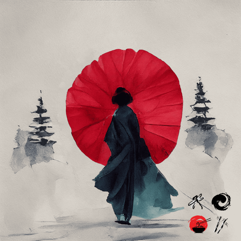 A walking geisha #18