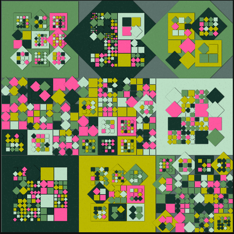 Square pattern v1 #6