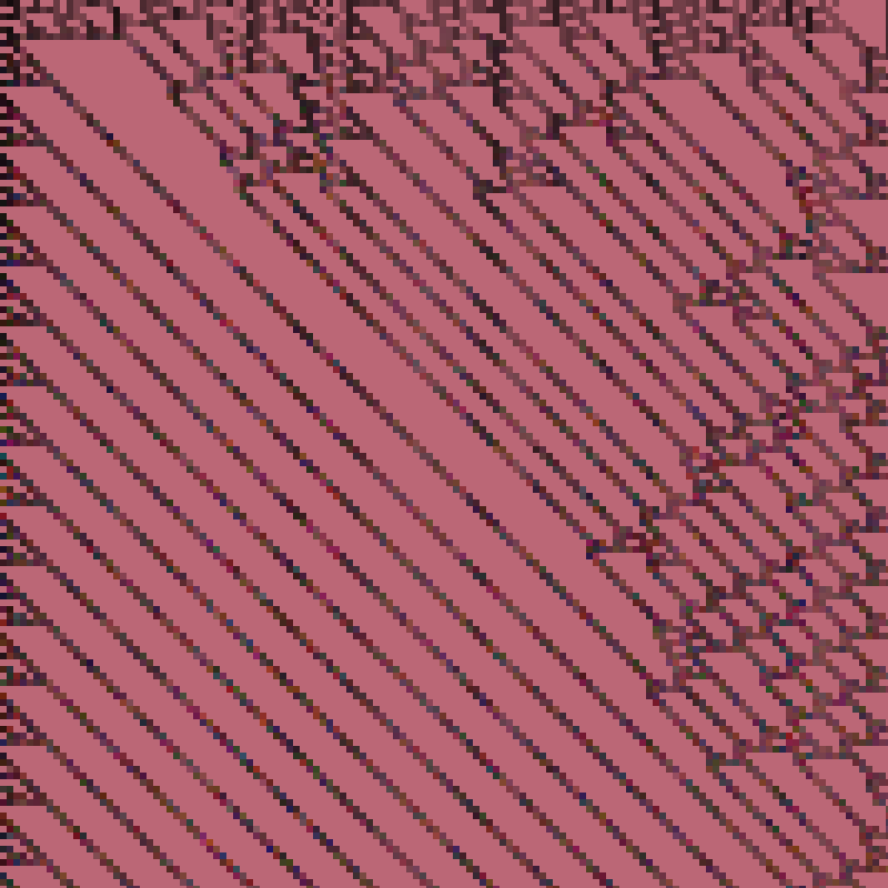 Colored Elementary Cellular Automaton #171