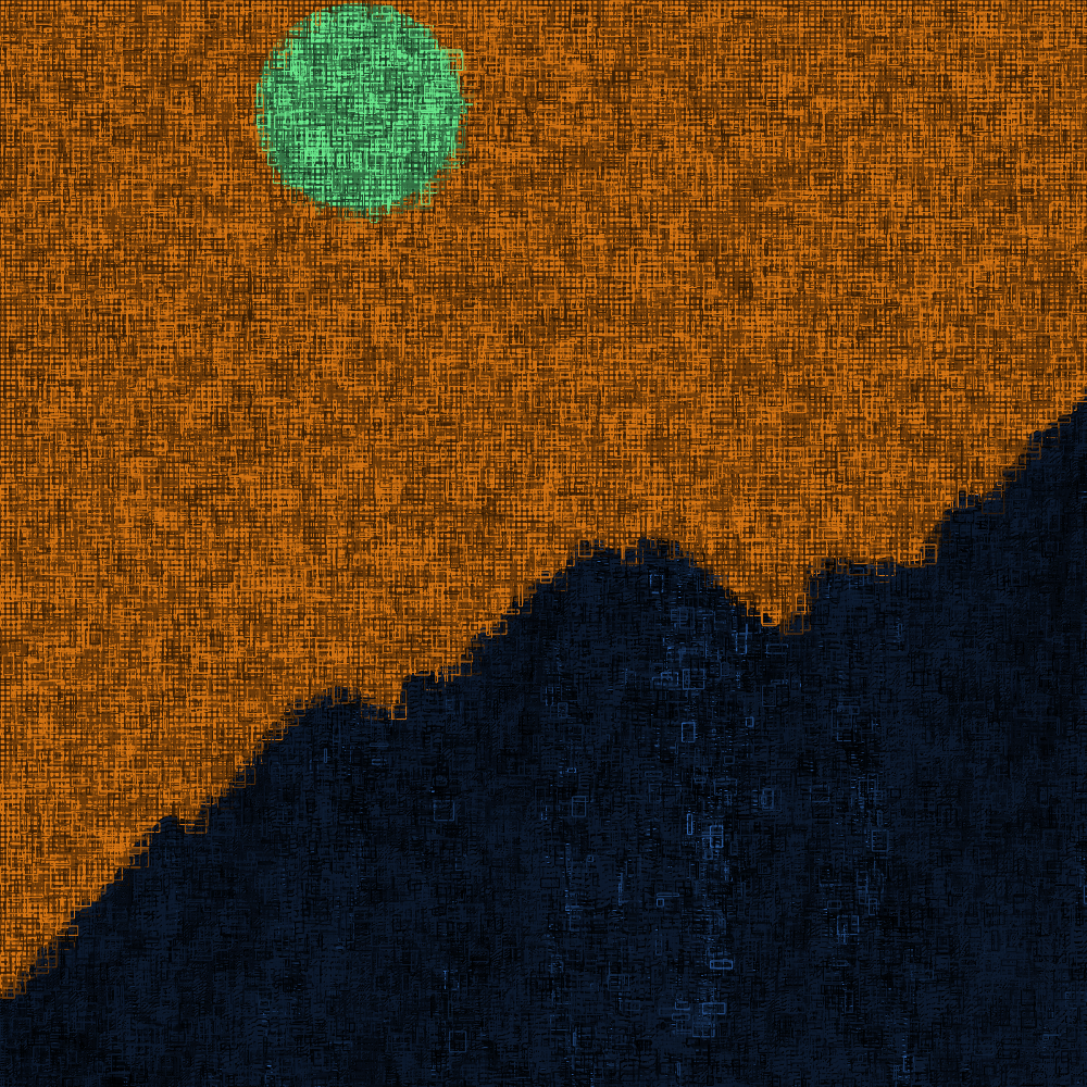 Classic generative landscape V2 #49