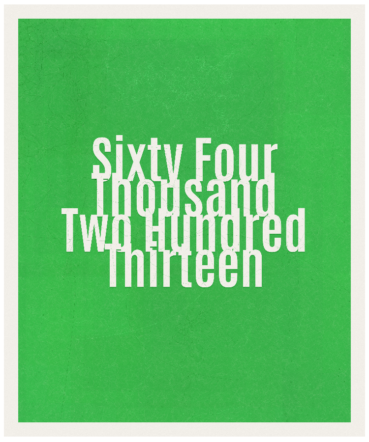 Count #64213