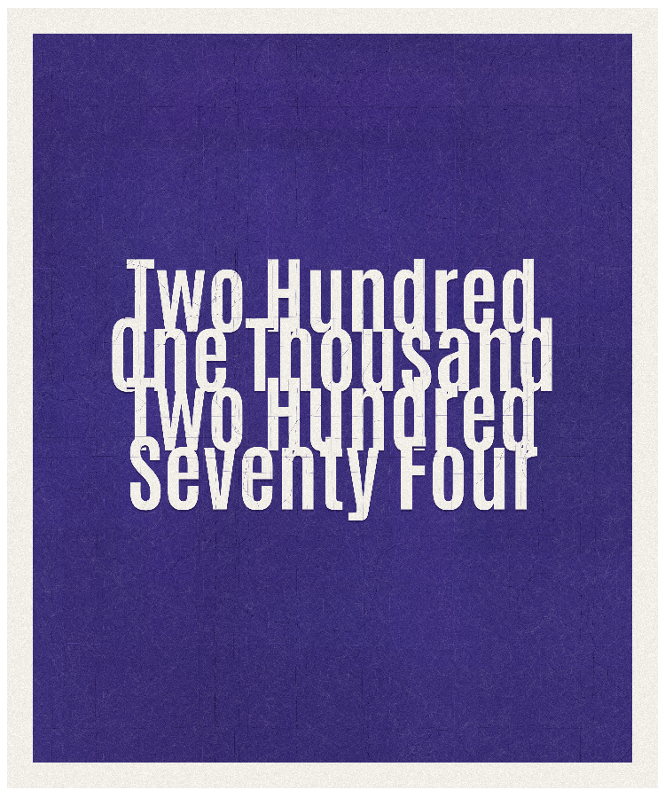 Count #201274