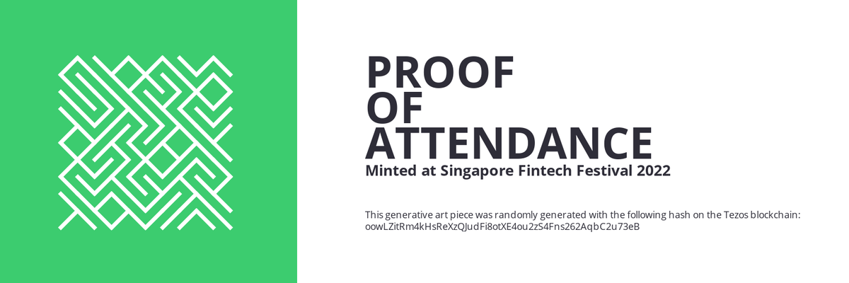 SFF2022 Proof of Attendance Token #1718