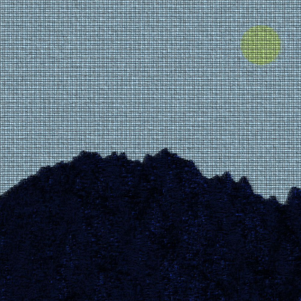 Classic generative landscape V2 #3