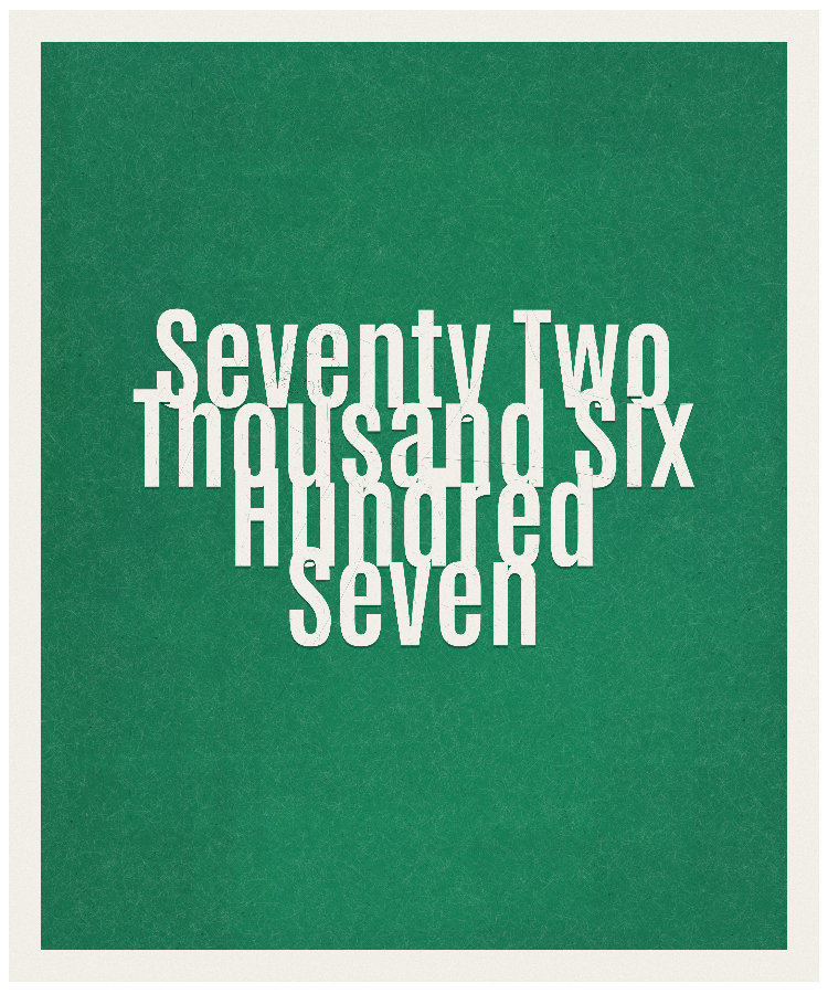 Count #72607