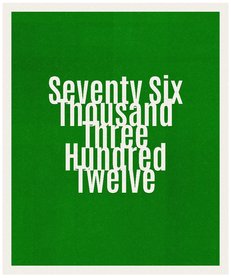 Count #76312