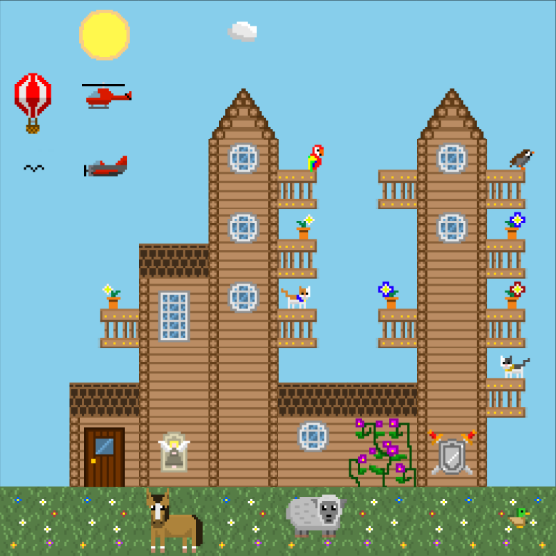 2D Mansion #600