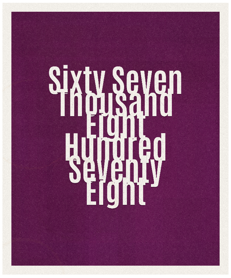 Count #67878