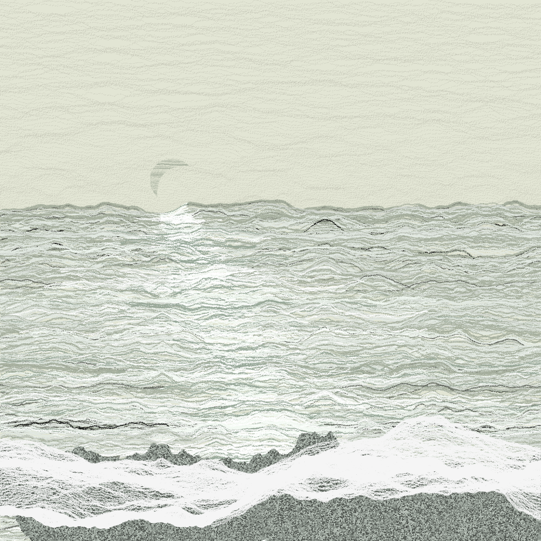 Moonlit Sea #117