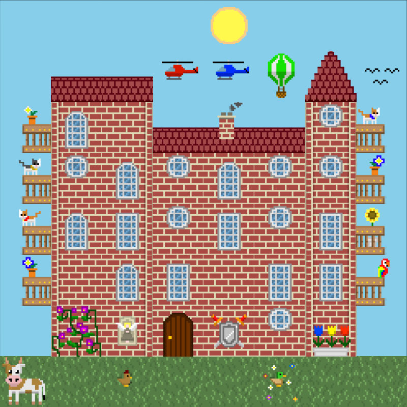 2D Mansion #633