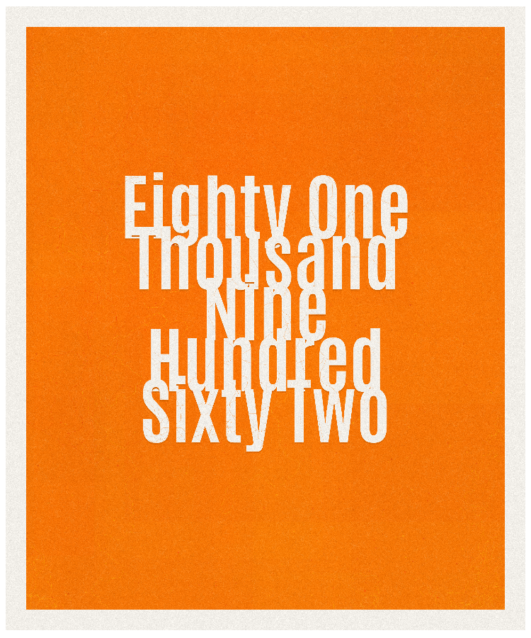 Count #81962