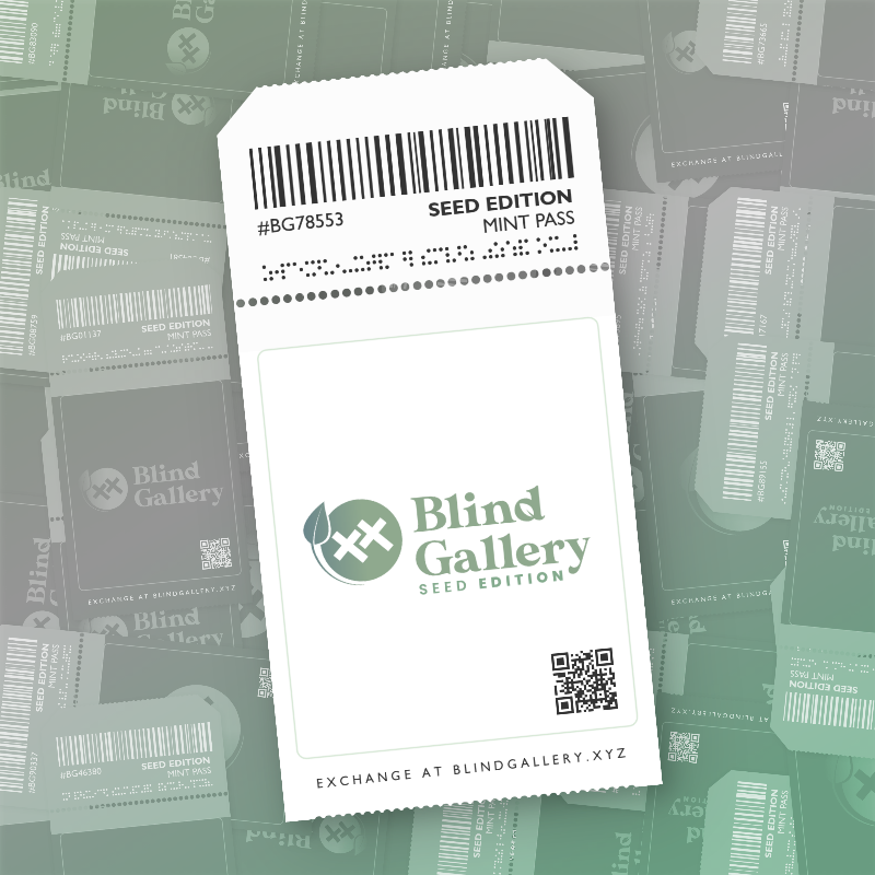 Blind Gallery Mint Pass (Seed Edition) #13