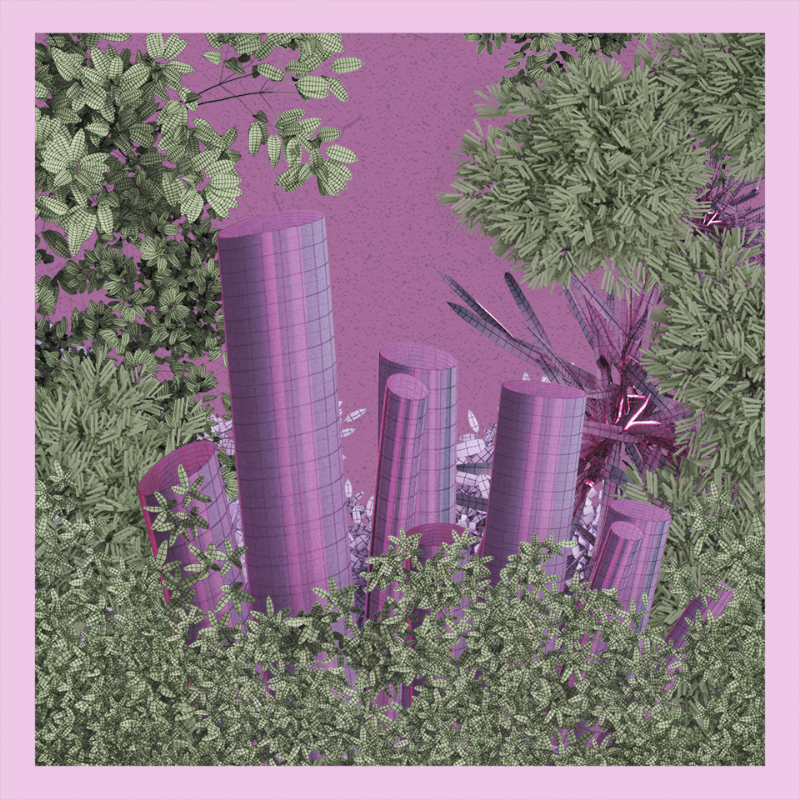 Geo-forest #3dart #15