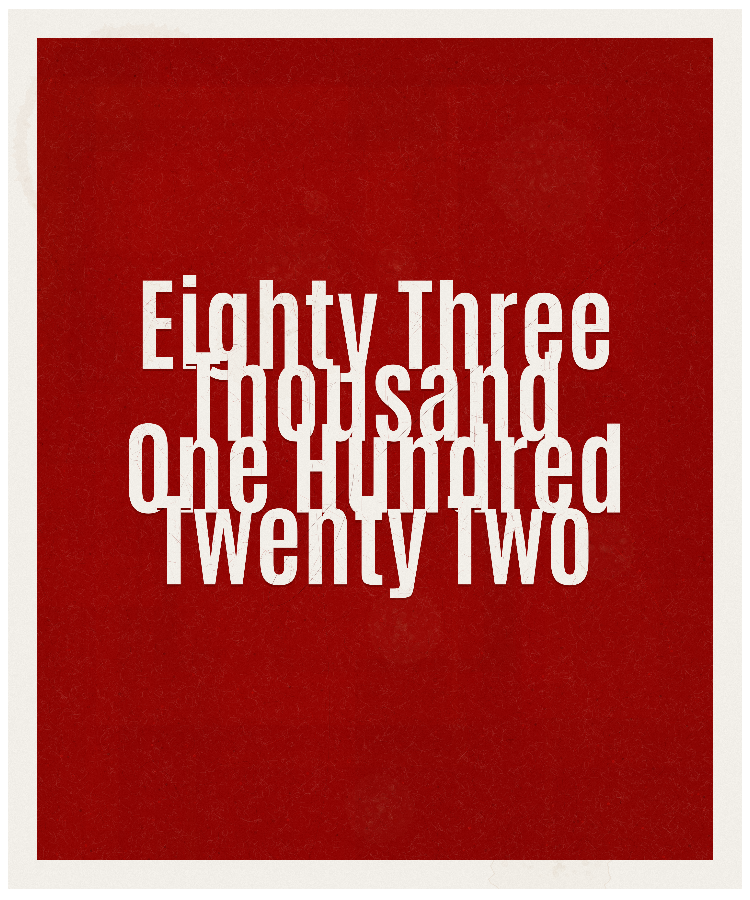 Count #83122