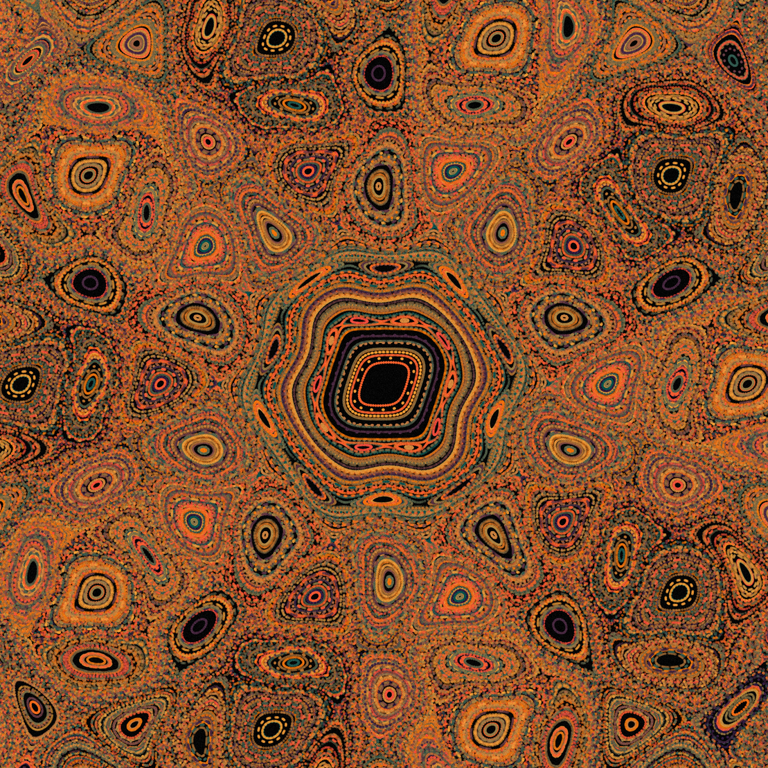 Hamiltonian Chaos Rug #18