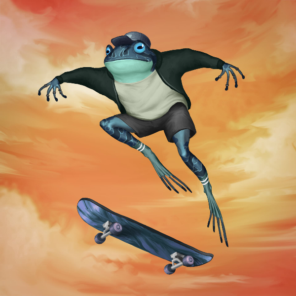 SKATER FROGS 🐸 #34