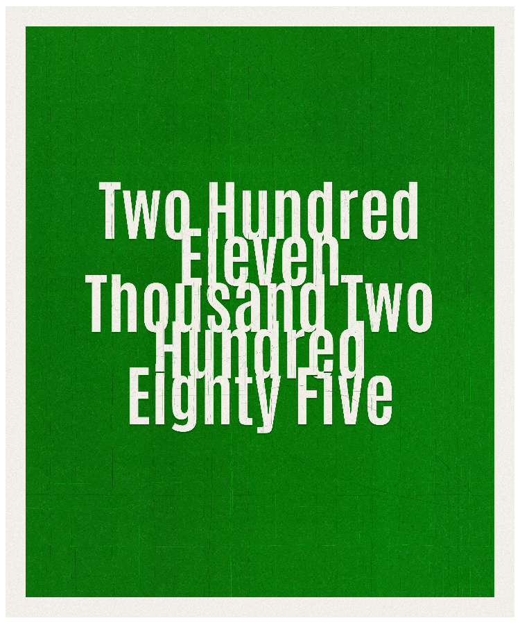 Count #211285