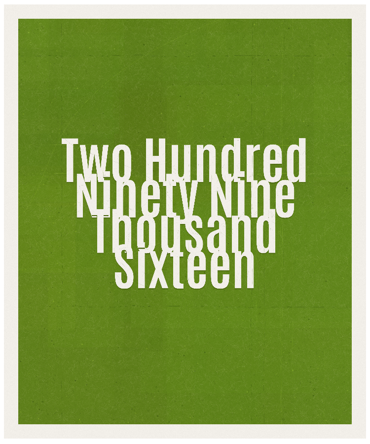 Count #299016