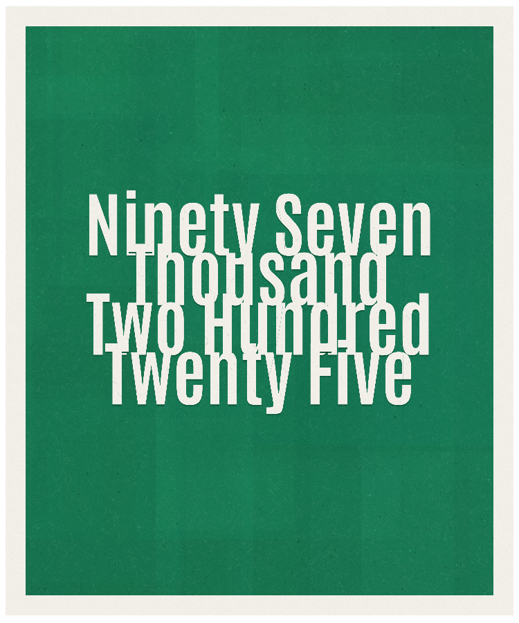 Count #97225