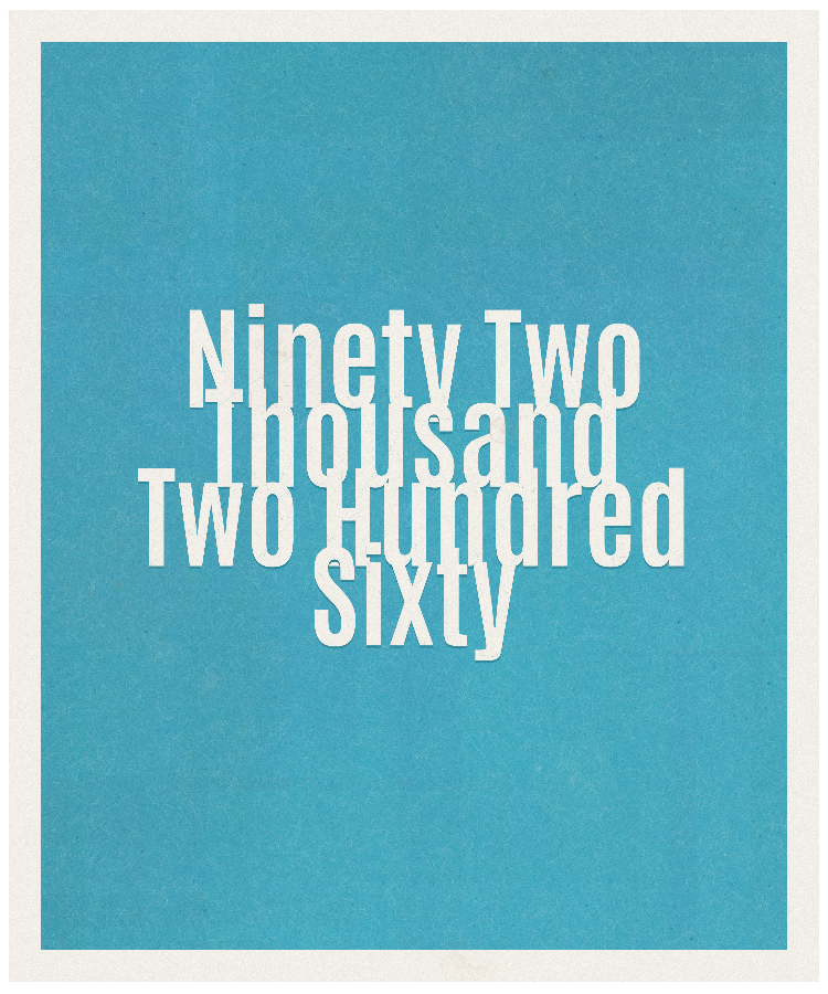 Count #92260