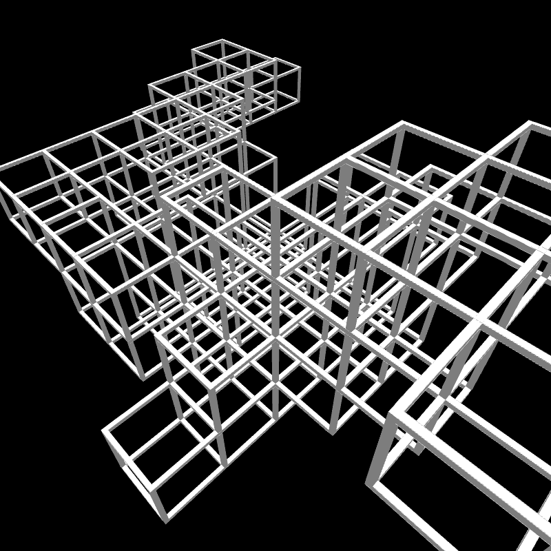 Genuary6: Drunken Modular Cubes