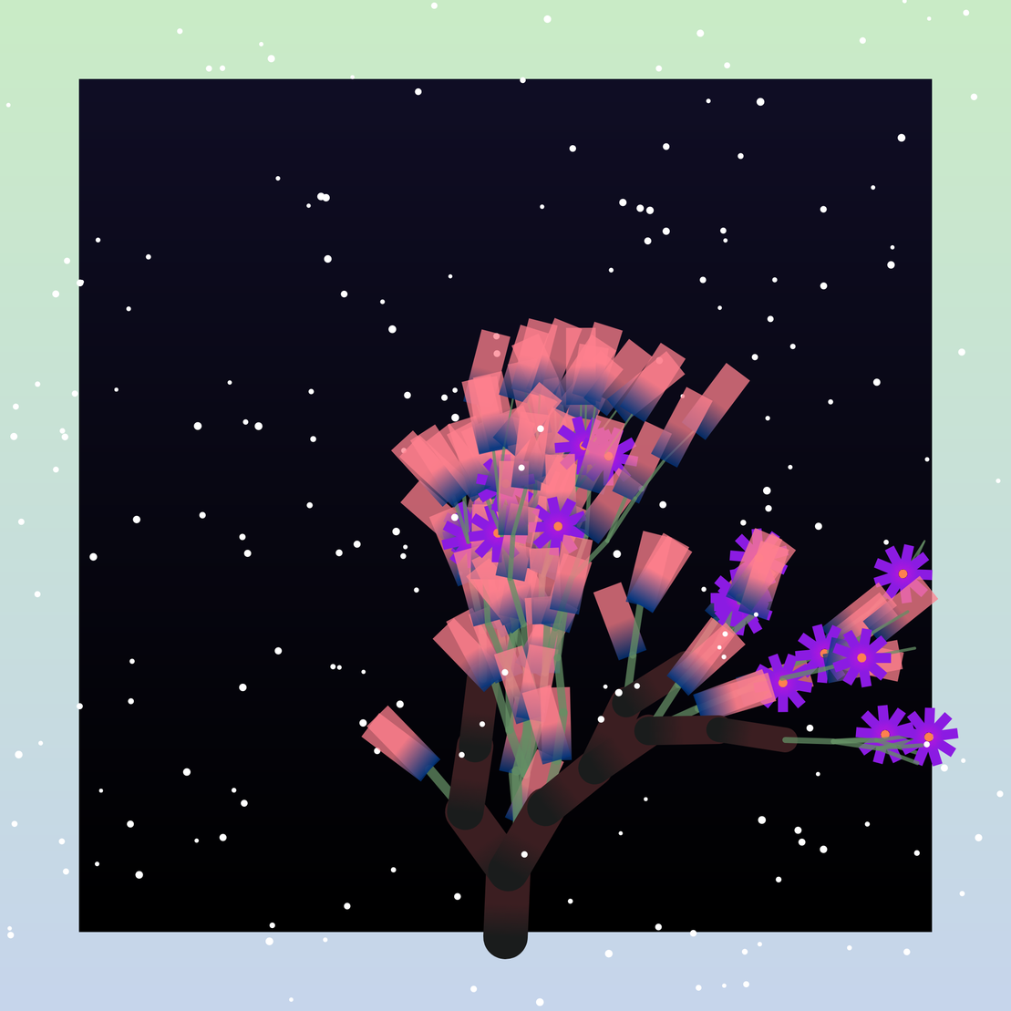 Some generative winter trees #18