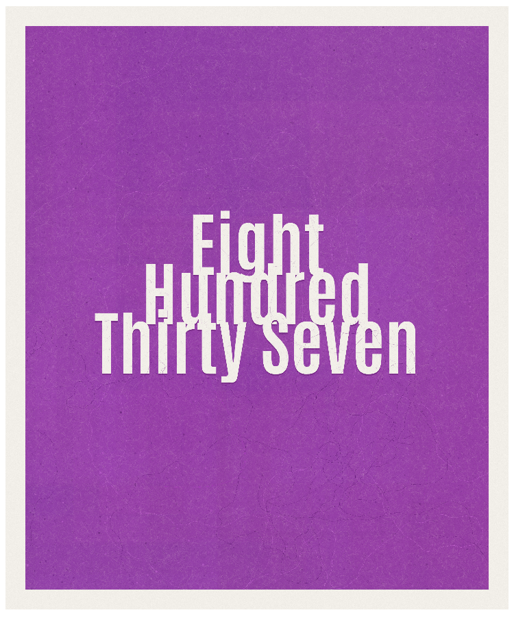 Count #837