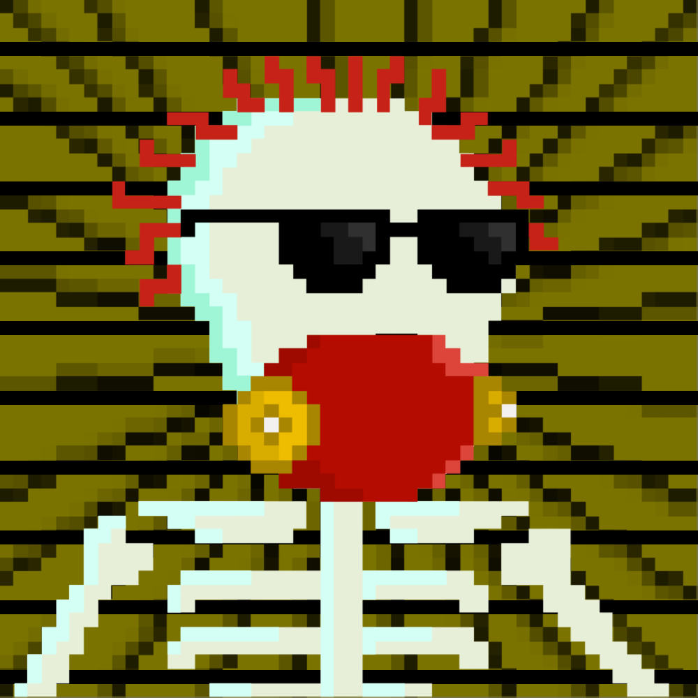 PIXEL SKULLETTI 1 #46