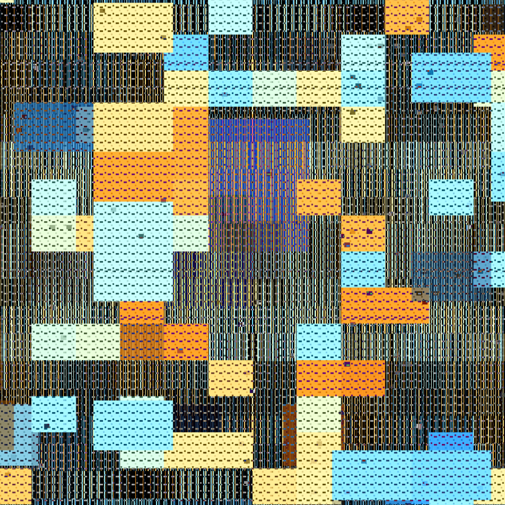 A Pixelated Dream Accumulations #18