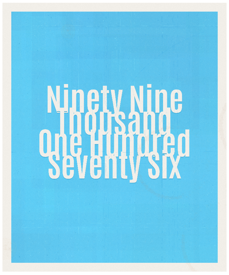 Count #99176