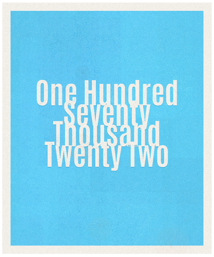 Count #170022