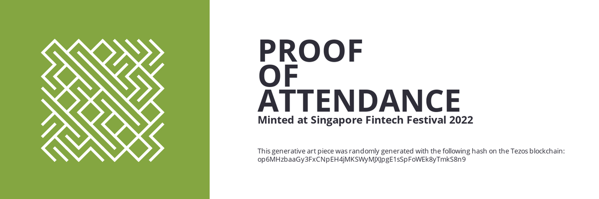 SFF2022 Proof of Attendance Token #471