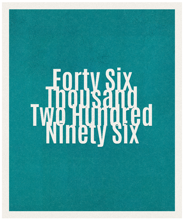 Count #46296