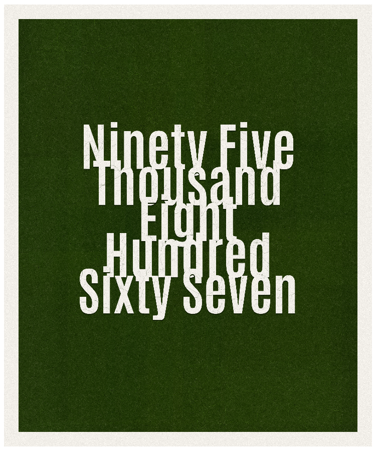 Count #95867