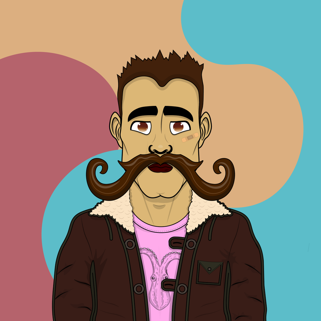 Mustachioed #213