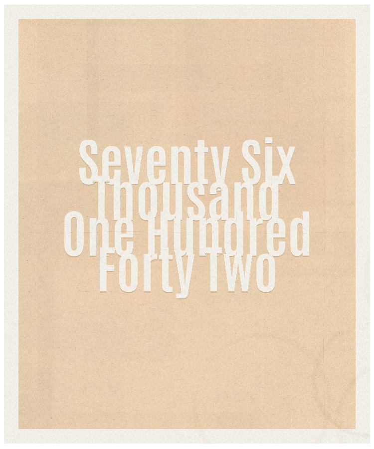 Count #76142